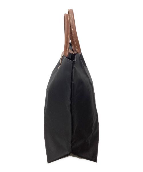 LONGCHAMP（ロンシャン）LONGCHAMP (ロンシャン) ハンドバッグ ブラックの古着・服飾アイテム