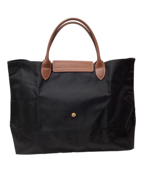 LONGCHAMP（ロンシャン）LONGCHAMP (ロンシャン) ハンドバッグ ブラックの古着・服飾アイテム