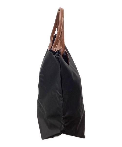 LONGCHAMP（ロンシャン）LONGCHAMP (ロンシャン) ハンドバッグ ブラックの古着・服飾アイテム