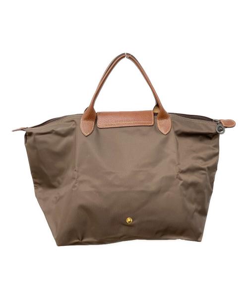LONGCHAMP（ロンシャン）LONGCHAMP (ロンシャン) ハンドバッグ ブラウンの古着・服飾アイテム