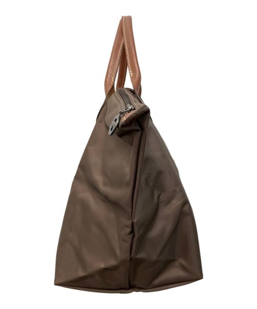 LONGCHAMP（ロンシャン）LONGCHAMP (ロンシャン) ハンドバッグ ブラウンの古着・服飾アイテム