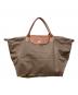 LONGCHAMP（ロンシャン）の古着「ハンドバッグ」｜ブラウン