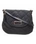MARC JACOBS（マークジェイコブス）の古着「ロゴプレートキルティングショルダーバッグ」｜ブラック