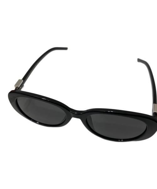 GUCCI（グッチ）GUCCI (グッチ) Asian Fit 001/アジアンフィットオーバル型サングラス ブラック サイズ:56□18-145の古着・服飾アイテム