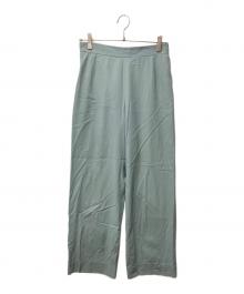 AURALEE（オーラリー）の古着「HARD TWIST GABARDINE SLACKS」｜スカイブルー
