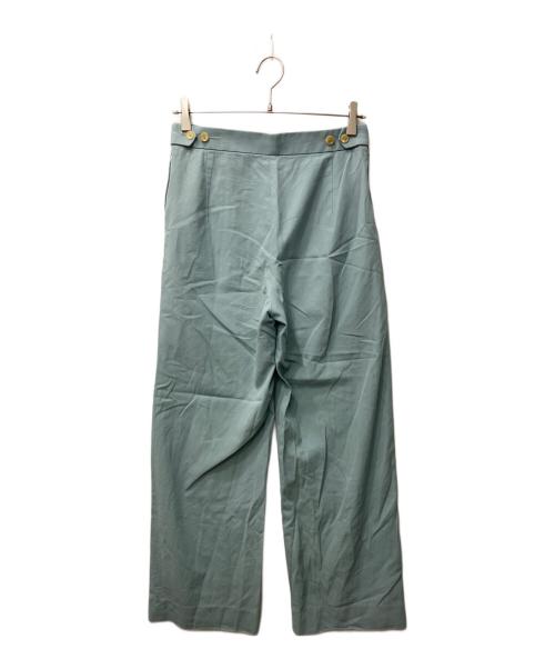 AURALEE（オーラリー）AURALEE (オーラリー) HARD TWIST GABARDINE SLACKS スカイブルー サイズ:１の古着・服飾アイテム