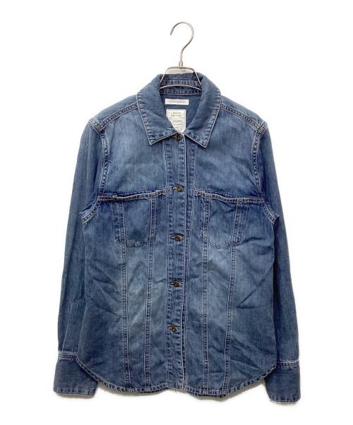 Loungedress（ラウンジドレス）Loungedress (ラウンジドレス) デニムシャツジャケット スカイブルー サイズ:freeの古着・服飾アイテム