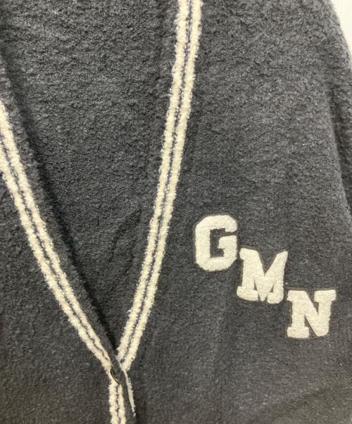 Gemini（ゲミニー）Gemini (ゲミニー) ワッペンツキニットカーディガン ブラック サイズ:FREEの古着・服飾アイテム