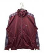 adidasアディダス）の古着「BECKENBAUER TRACK TOP/ベッケンバウアートラックトップジャケット」｜レッド