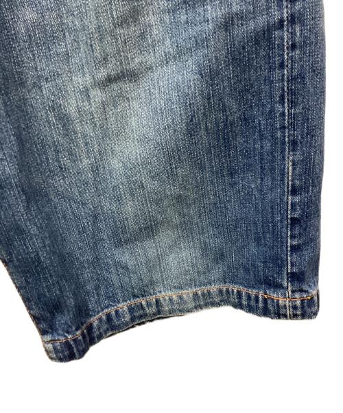 EVISU（エヴィス）EVISU (エヴィス) カモメペイントデニムショーツ ブルー サイズ:32の古着・服飾アイテム
