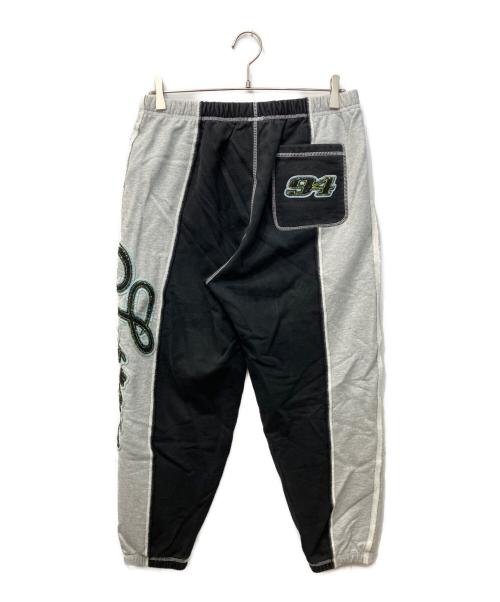 SUPREME（シュプリーム）Supreme (シュプリーム) 21SS Paneled Script Sweatpant/パネルドスクリプトスウェットパンツ ブラック サイズ:Sの古着・服飾アイテム