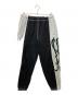 Supreme（シュプリーム）の古着「21SS Paneled Script Sweatpant/パネルドスクリプトスウェットパンツ」｜ブラック