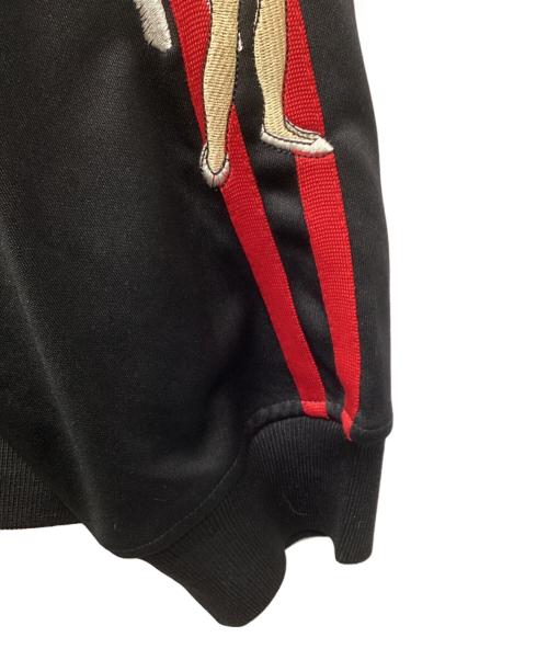 doublet（ダブレット）doublet (ダブレット) カオス刺繍ジャージブルゾン ブラック サイズ:不明の古着・服飾アイテム