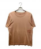 T by ALEXANDER WANGティーバイアレキサンダーワン）の古着「ロゴ半袖Tシャツ」｜ピンク