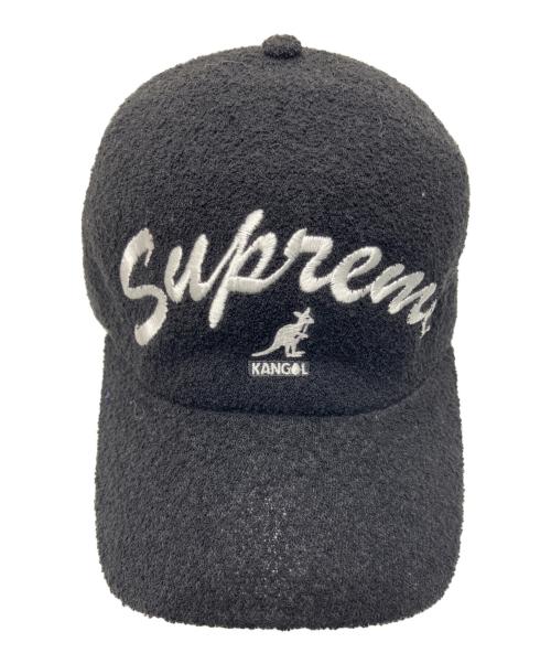 KANGOL（カンゴール）KANGOL (カンゴール) Supreme (シュプリーム) Bermuda Space/バミューダスペースキャップ ブラック サイズ:Lの古着・服飾アイテム