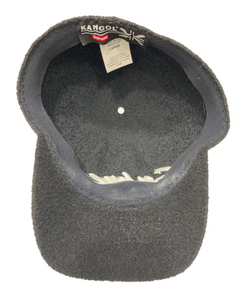 KANGOL（カンゴール）KANGOL (カンゴール) Supreme (シュプリーム) Bermuda Space/バミューダスペースキャップ ブラック サイズ:Lの古着・服飾アイテム