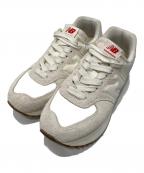 NEW BALANCEニューバランス）の古着「574 ローカットスニーカー」｜ベージュ
