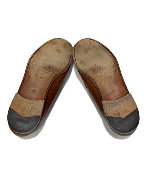 Salvatore Ferragamo（サルヴァトーレ フェラガモ）Salvatore Ferragamo (サルヴァトーレ フェラガモ) ストラップローファー ブラウン サイズ:9EEの古着・服飾アイテム