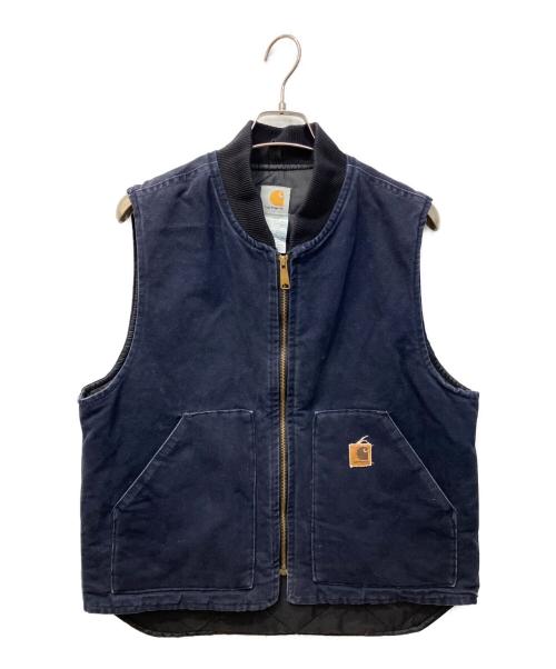 CarHartt（カーハート）CarHartt (カーハート) ダックベスト ネイビー サイズ:Lの古着・服飾アイテム