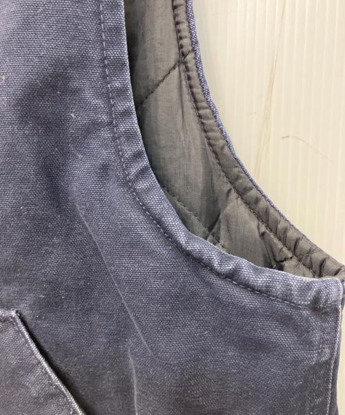 CarHartt（カーハート）CarHartt (カーハート) ダックベスト ネイビー サイズ:Lの古着・服飾アイテム