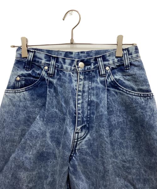 stein（シュタイン）stein (シュタイン) CHEMICAL BLEACHED DENIM JEANS / ケミカルブリーチデニムパンツ インディゴ サイズ:XSの古着・服飾アイテム