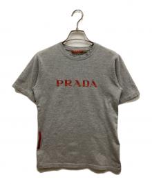 PRADA SPORTS（プラダスポーツ）の古着「アーカイブロゴTシャツ」｜グレー