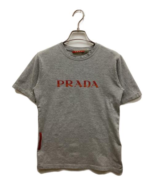 PRADA SPORTS（プラダスポーツ）PRADA SPORTS (プラダスポーツ) アーカイブロゴTシャツ グレー サイズ:表記無しの古着・服飾アイテム