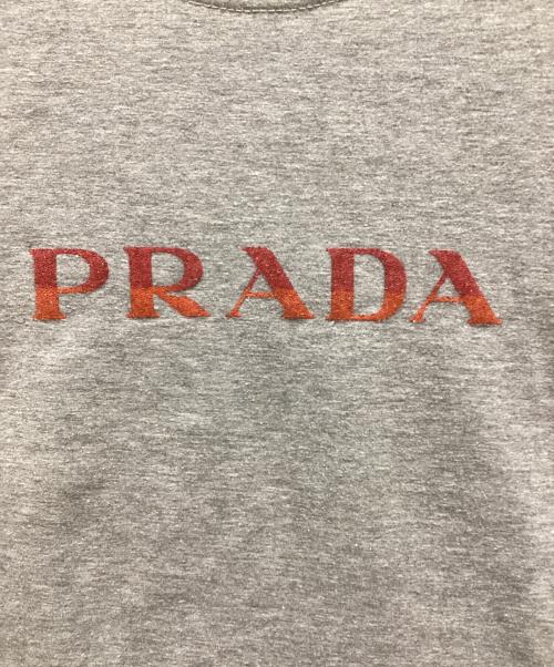 PRADA SPORTS（プラダスポーツ）PRADA SPORTS (プラダスポーツ) アーカイブロゴTシャツ グレー サイズ:表記無しの古着・服飾アイテム
