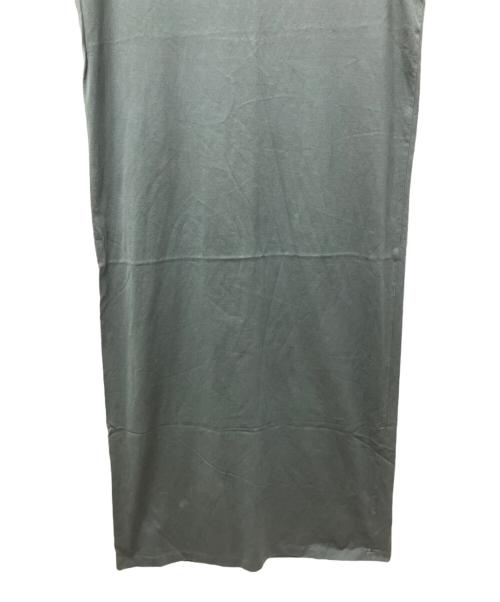 ATON（エイトン）ATON (エイトン) TANK TOP DRESS / ノースリーブワンピース グリーン サイズ:02の古着・服飾アイテム