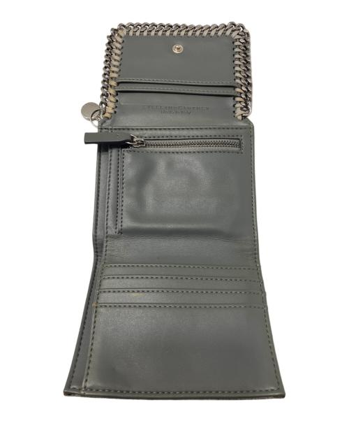 STELLA McCARTNEY（ステラマッカートニー）STELLA McCARTNEY (ステラマッカートニー) 3つ折り財布 グレーの古着・服飾アイテム