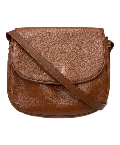 Burberry's（バーバリー）Burberry's (バーバリー) インナーノヴァチェックレザーショルダーバッグ ブラウンの古着・服飾アイテム