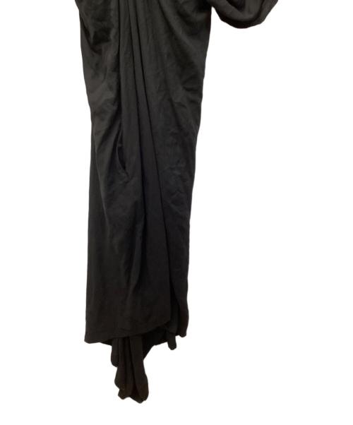 LIMI feu（リミフゥ）LIMI feu (リミフゥ) ラップカットソー ブラック サイズ:Freeの古着・服飾アイテム