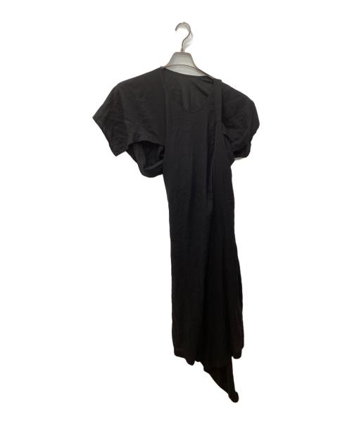 LIMI feu（リミフゥ）LIMI feu (リミフゥ) ラップカットソー ブラック サイズ:Freeの古着・服飾アイテム
