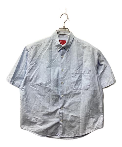 SUPREME（シュプリーム）Supreme (シュプリーム) Loose Fit S/S Oxford Shirt スカイブルー サイズ:Sの古着・服飾アイテム