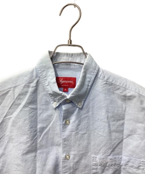 SUPREME（シュプリーム）Supreme (シュプリーム) Loose Fit S/S Oxford Shirt スカイブルー サイズ:Sの古着・服飾アイテム