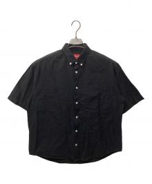 SUPREME（シュプリーム）の古着「Loose Fit S/S Oxford Shirt（ルーズフィットオックスフォードシャツ）」｜ブラック