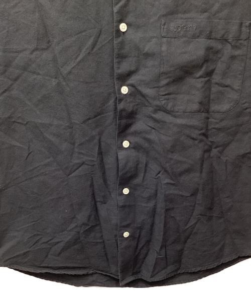 SUPREME（シュプリーム）Supreme (シュプリーム) Loose Fit S/S Oxford Shirt（ルーズフィットオックスフォードシャツ） ブラック サイズ:Sの古着・服飾アイテム