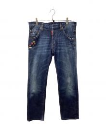 DSQUARED2（ディースクエアード）の古着「デニムパンツ」｜インディゴ