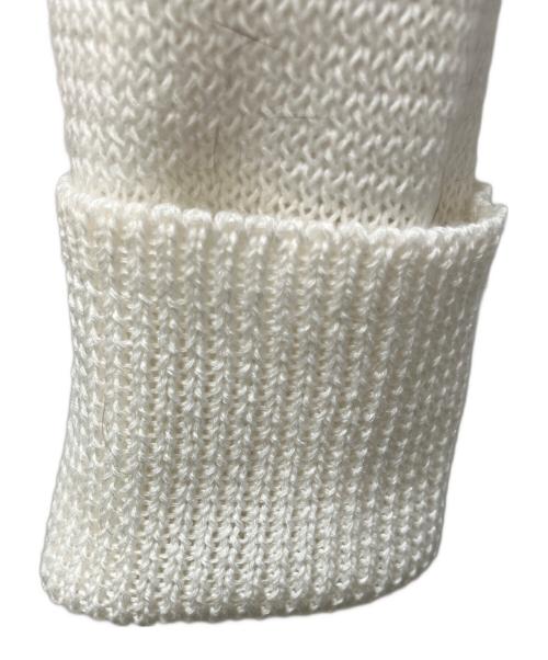 UN3D.（アンスリード）UN3D. (アンスリード) レイヤードニット ホワイト サイズ:Freeの古着・服飾アイテム