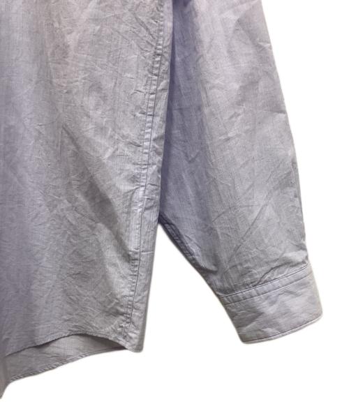 GOLDWIN（ゴールドウイン）GOLDWIN (ゴールドウイン) Fine Cotton Seersucker Striped Shirt スカイブルー サイズ:4の古着・服飾アイテム