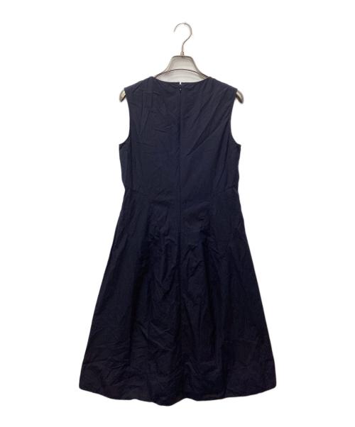 JIL SANDER（ジルサンダー）JIL SANDER (ジルサンダー) ノースリーブワンピース ネイビー サイズ:34の古着・服飾アイテム