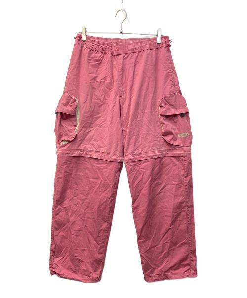 SUPREME（シュプリーム）Supreme (シュプリーム) 22SS Cargo Zip-Off Cinch Pant/カーゴ ジップ オフ シンチ パンツ ピンク サイズ:Mの古着・服飾アイテム
