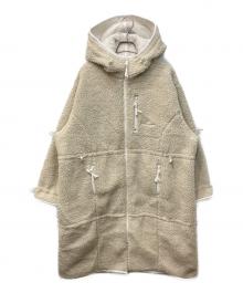 keisuke kanda（ケイスケカンダ）の古着「ドロストボアロングコート」｜アイボリー