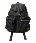 PORTERポーター）の古着「TANKER RUCKSACK」｜ブラック