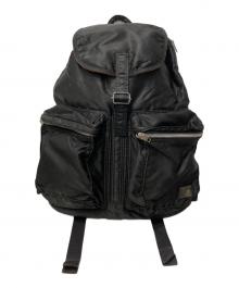 PORTER（ポーター）の古着「TANKER RUCKSACK」｜ブラック
