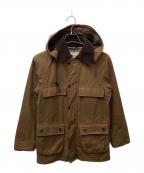Barbour×MARGARET HOWELLバブアー×マーガレットハウエル）の古着「INVINCIBLE OILED JACKET（インヴィジブルオイルドジャケット）」｜ブラウン