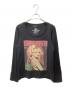 Hysteric Glamour（ヒステリックグラマー）の古着「courtney love長袖カットソー」｜ブラック