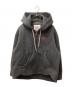 Vivienne Westwood RED LABEL（ヴィヴィアンウエストウッドレッドレーベル）の古着「ヘビーダンボールラウンドヘムジップフーディー」｜グレー