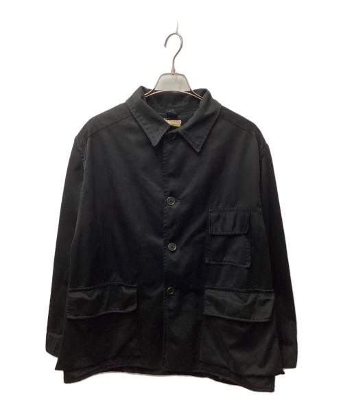 utica Duxbak（ダックスバック）utica Duxbak (ダックスバック) 製品染めハンティングジャケット ブラック サイズ:採寸参照の古着・服飾アイテム