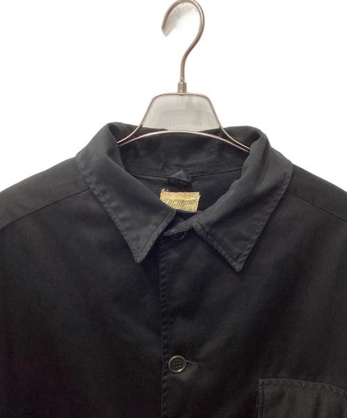 utica Duxbak（ダックスバック）utica Duxbak (ダックスバック) 製品染めハンティングジャケット ブラック サイズ:採寸参照の古着・服飾アイテム
